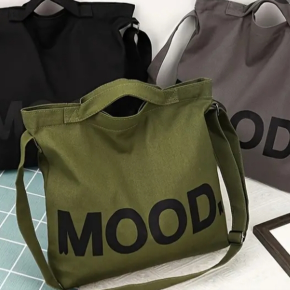 Mood crossbody canvas bag - Picture 3 of 4